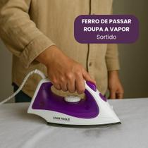 Ferro de Passar A Vapor Premium 220V - Azul