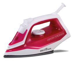 Ferro De Passar A Vapor Super Carbon Britânia Bfv201r Cor Rosa Ferro De Passar A Vapor Super Carbon Britânia Bfv201r Cor Rosa