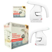 Ferro de Passar à Vapor Vertical Vaporizador Higienizador de Roupas Portátil Original Black e Decker Leve e Potente