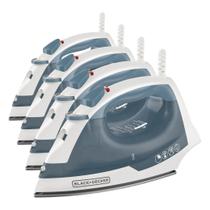 Ferro de Passar BLACK+DECKER Easy Steam 1200W 120V Pacote com 4 Ferro de Passar BLACK+DECKER Easy Steam 1200W 120V Pacote com 4