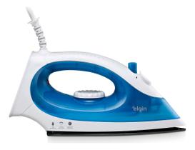 Ferro De Passar Iron Press Branco Com Azul Elgin