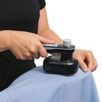 Ferro de Passar Portátil Bivolt Preta Compacto para Viagem e Uso Doméstico