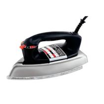 Ferro de Passar Roupa a Seco Black + Decker 127V Preto/Croma Ferro de Passar Roupa a Seco Black + Decker 127V Preto/Croma