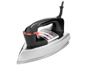 Ferro de Passar Roupa a Seco Black + Decker 220V Preto/Croma