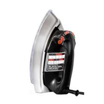 Ferro De Passar Roupa A Seco Cromado Com Base De Alumínio 127V Ferro De Passar Roupa A Seco Cromado Com Base De Alumínio 127V