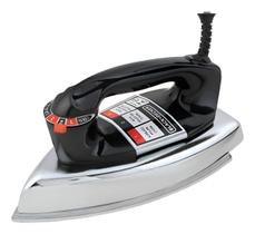 Ferro De Passar Roupa A Seco Cromado Com Base De Alumínio - Black+Decker VFA1110 Ferro De Passar Roupa A Seco Cromado Com Base De Alumínio - Black+Decker VFA1110