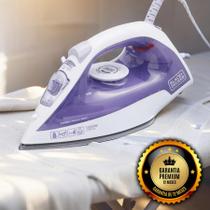 Ferro de passar roupa a Seco e aVapor FX 1050 127V Antiaderente autolimpante sistema Poupa botões Ferro de passar roupa a Seco e aVapor FX 1050 127V Antiaderente autolimpante sistema Poupa botões