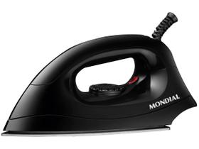 Ferro de Passar Roupa a Seco Mondial FSN-55-B Preto Ferro de Passar Roupa a Seco Mondial FSN-55-B Preto