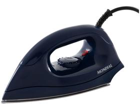 Ferro de Passar Roupa a Seco Mondial - FSN-55-BL Azul Ferro de Passar Roupa a Seco Mondial - FSN-55-BL Azul
