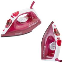 Ferro De Passar Roupa À Vapor Black+Decker FX2250 Rosa 110V