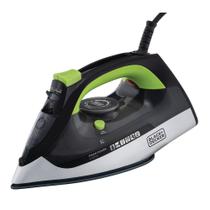 Ferro de Passar Roupa a Vapor Black & Decker FX2700 Preto com Verde 220V