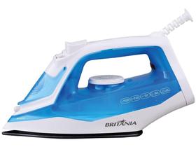 Ferro de Passar Roupa a Vapor e a Seco Britânia BFV202AZ Branco e Azul