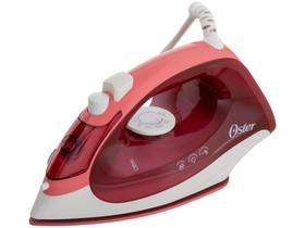 Ferro de Passar Roupa a Vapor Oster - GCSTBS5053 Branco e Rosa