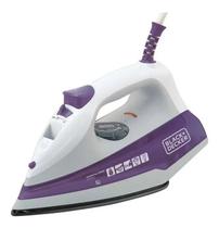 Ferro de Passar Roupa Black+Decker Modelo FX1000 Base Antiaderente Violeta Ferro de Passar Roupa Black+Decker Modelo FX1000 Base Antiaderente Violeta