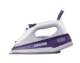 Ferro de Passar Roupa Elétrico à Vapor Antiaderente Black Decker 1200w Fx1000 Ferro de Passar Roupa Elétrico à Vapor Antiaderente Black Decker 1200w Fx1000