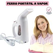 Ferro de Passar Roupa no Cabide Vaporizador De Roupas Portátil 110V com Escova Ideal para Lojas Viagens 800W