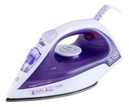Ferro De Passar Roupa Seco Ou Vapor Fx1050 127v Black Decker Lavanda