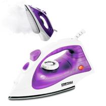 Ferro de Passar Roupa Vapor e Seco Base Cerâmica Antiaderente Voltagem 110v ou 220v