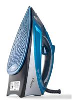 Ferro de passar roupa Vapor Oster Turbo Steam Desliga sozinho GCSTCS401 Cor Azul Branco