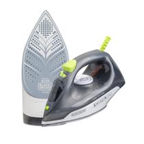 Ferro De Passar Roupa Vapor Vertical Base Cerâmica 127V Black Decker Ferro De Passar Roupa Vapor Vertical Base Cerâmica 127V Black Decker