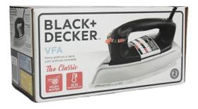 Ferro de passar roupas Black+Decker Metálico 1100w 127V - Black&decker