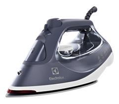 Ferro de Passar Seco e Vapor Electrolux antiaderente base Cerâmica Vapor Vertical Extra 1500W azul marinho ESI60