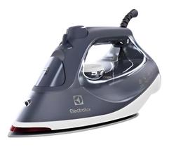 Ferro de Passar Seco e vapor Electrolux Experience Care antiaderente base ceramica vapor vertical extra 2200 W azul marinho ESI60