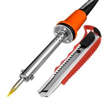 Ferro De Solda 40W 220V Elétrico Profissional E Estilete Doméstico 18mm