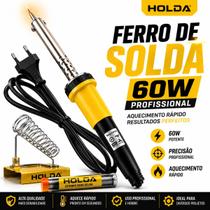 Ferro De Solda 60W 110V Tipo Caneta Profissional Para Soldagem Eletrônica e Consertos