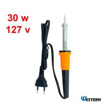 Ferro de Solda Com Suporte 30W 127V WESTERN - Western pro