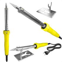 Ferro De Solda Compatível Com 60w 127v Profissional Suporte Ferro De Solda Compatível Com 60w 127v Profissional Suporte