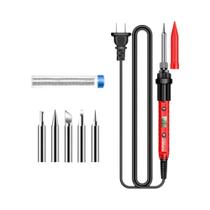 Ferro De Solda Elétrico Ajustável De Temperatura 60W ANENG SL105 Kit De Soldagem Portátil 180 graus Ferro De Solda Elétrico Ajustável De Temperatura 60W ANENG SL105 Kit De Soldagem Portátil 180 graus