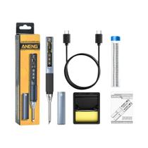 Ferro De Solda Elétrico Portátil De Temperatura Ajustável 96W ANENG SL108 PD QC Ferramentas De