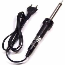 Ferro de Solda Foxlux 60W 127V para Soldagem Elétrica e Eletrônica com Ponteira Inox Rosqueável e Aquecimento Rápido Ferro de Solda Foxlux 60W 127V para Soldagem Elétrica e Eletrônica com Ponteira Inox Rosqueável e Aquecimento Rápido