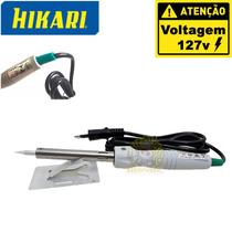 Ferro De Solda Profissional Original Hikari Power 60 50w 127v