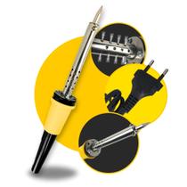 Ferro De Solda Reto 60w Tensão 220v Profissional 60Hz Ferro De Solda Reto 60w Tensão 220v Profissional 60Hz