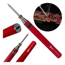 Ferro De Solda Usb 5v Mini Elétrico 8w Portátil Estanho Ferro De Solda Usb 5v Mini Elétrico 8w Portátil Estanho