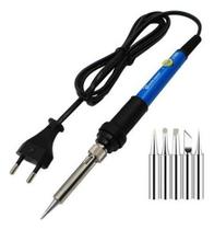Ferro De Soldar Ajustável Temperatura Exbom 60w 450c Voltagem 220v Profissional Pro-fsdo260-a Ferro De Soldar Ajustável Temperatura Exbom 60w 450c Voltagem 220v Profissional Pro-fsdo260-a