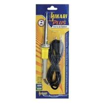 Ferro de soldar hikari profissional 30w -127v + suporte
