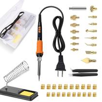 Ferro de soldar Mintion 90W Digital com pontas e inserções extras