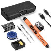 Ferro de soldar sem fio Qyvorae Mini USB recarregável