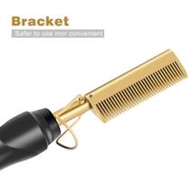 Ferro elétrico de ondulação de cabelo Hot Comb Straightener