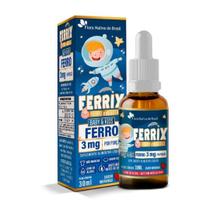 Ferro Ferrix Kids Gotas Sabor Morango Flora 30ml Nativa