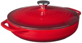 Ferro fundido esmaltado Casserole Lodge 3.4L Island Spice Red Ferro fundido esmaltado Casserole Lodge 3.4L Island Spice Red