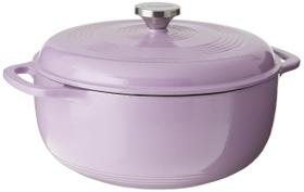 Ferro fundido esmaltado Dutch Oven Lodge 6L lilás