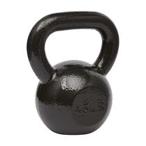 Ferro fundido Kettlebell Amazon Basics 20 kg/45 libras preto Ferro fundido Kettlebell Amazon Basics 20 kg/45 libras preto