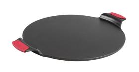 Ferro fundido Pizza Pan Lodge 38 cm com alças de silicone