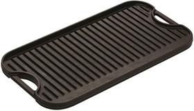 Ferro fundido reversível Grill/Griddle Lodge Pro-Grid 20x26,5 cm