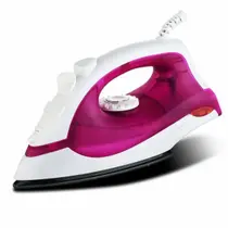 Ferro Passar Roupa Nylon Seda Algodão Vapor Armazen Agua Controle Multifunções Tecidos