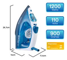 Ferro Passar Vapor Black Decker FX2150 Roupas Antiaderente Autolimpante Doméstico Praticidade Eficiência 110V Ferro Passar Vapor Black Decker FX2150 Roupas Antiaderente Autolimpante Doméstico Praticidade Eficiência 110V